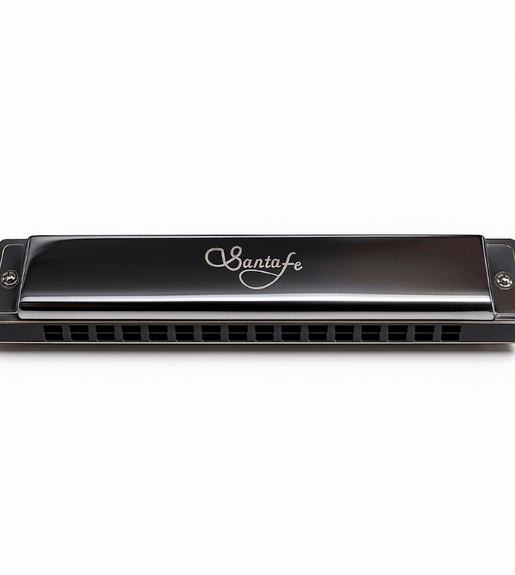Santa Fe 24 HM24C Hole Harmonica Key G - 6009653404136