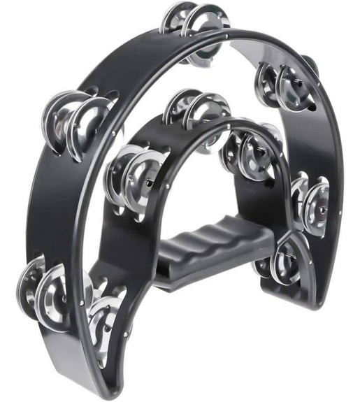 Santa Fe SUNTMB Half Moon Tamborine - Black - 