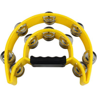 Santa Fe SUNTMB Half Moon Tamborine - Yellow - 