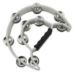 Santa Fe SUNTMB - WH Half - Moon Tambourine (White) - 