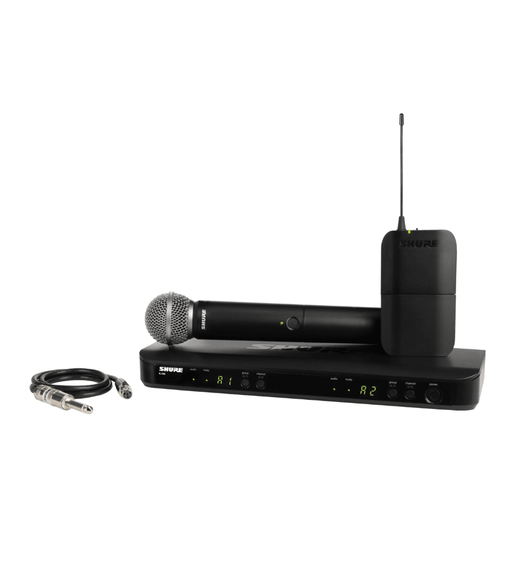 Shure BLX1288E/SM58-M17 Dual-Channel UHF Wireless Combination System (M17 Band: 662–686 MHz) - 0042406248365