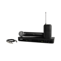 Shure BLX1288E/SM58-M17 Dual-Channel UHF Wireless Combination System (M17 Band: 662–686 MHz) - 0042406248365