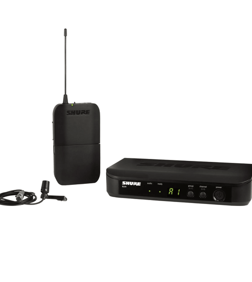Shure BLX14E/CVL-H8E Wireless Lavalier Microphone System - 