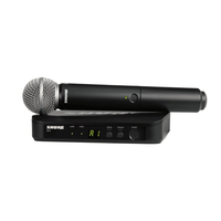 Shure BLX24E/SM58-H8E Single-Channel UHF Wireless Handheld Microphone System - 0042406385961