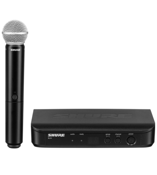 Shure BLX24/PG58 Wireless Vocal System with PG58 - 042406246774