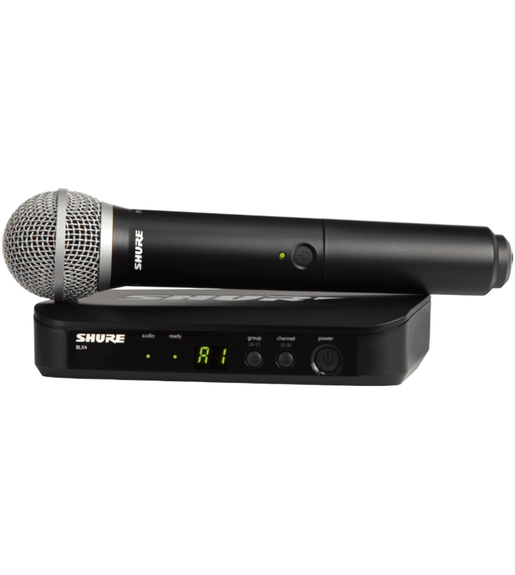 Shure BLX24/PG58 Wireless Vocal System with PG58 - 042406246774