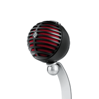 Shure MV5-B-LTG Digital Condenser Microphone - Retro Black - 042406491396