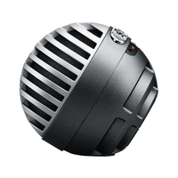 Shure MV5-LTG Digital Condenser Microphone - Retro Grey - 042406677035
