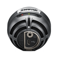 Shure MV5-LTG Digital Condenser Microphone - Retro Grey - 042406677035
