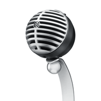 Shure MV5-LTG Digital Condenser Microphone - Retro Grey - 042406677035