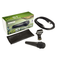 Shure PGA57-XLR Cardioid Dynamic Instrument Microphone - 0042406396654