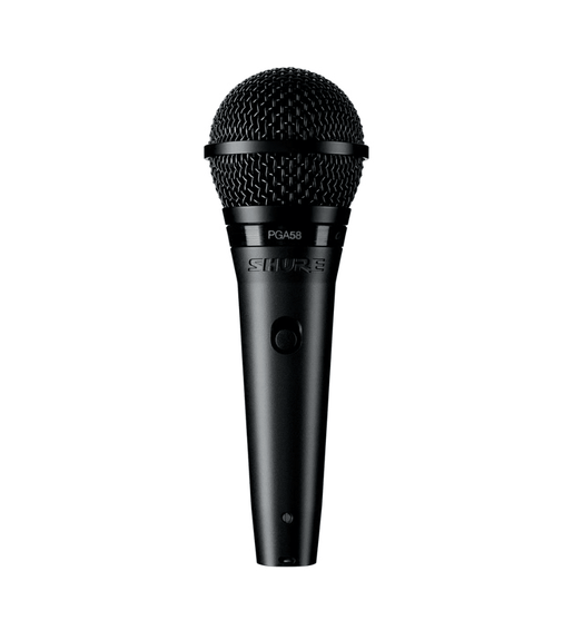 Shure PGA58 - XLR Cardioid Dynamic Vocal Microphone - 042406396387