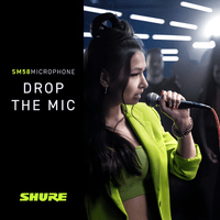 Shure SM58 Vocal Microphone - 660845710306