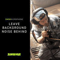 Shure SM58 Vocal Microphone - 660845710306