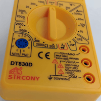 Sircony DT830D Compact Digital Multimeter with Buzzer - 