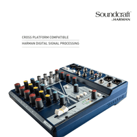 Soundcraft Notepad - 8FX Analog Mixing Console with USB I/O and Lexicon Effects - 688705003047