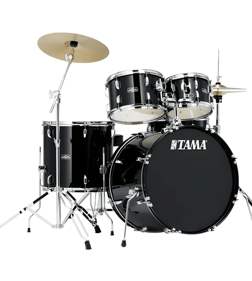 Stagestar ST52H6C - BNS 5 Piece Acoustic Drum Kit - Black Night Sparkle - 
