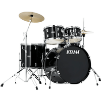 Stagestar ST52H6C - BNS 5 Piece Acoustic Drum Kit - Black Night Sparkle - 