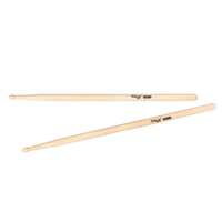 STAGG 5A Pair of Maple Drum Sticks - Wooden Tip - 5414428125385