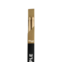 STAGG 7AN Pair of Maple Drum Sticks - Nylon Tip - 5414428125415