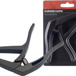 STAGG SCPX - CU BK Professional Acoustic / Electric Guitar Capo - Black - 5414428191588