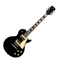 Stagg SEL - STD BLK Standard Series, electric guitar with solid Mahogany archtop body - 5414428261342