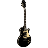 Stagg SEL - STD BLK Standard Series, electric guitar with solid Mahogany archtop body - 5414428261342