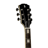 Stagg SEL - STD BLK Standard Series, electric guitar with solid Mahogany archtop body - 5414428261342