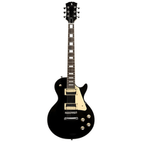 Stagg SEL - STD BLK Standard Series, electric guitar with solid Mahogany archtop body - 5414428261342