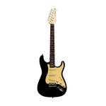 Stagg SES30 BK Solid Body 6 - String Electric Guitar - Black - 5414428260857