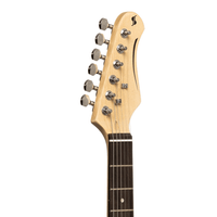 Stagg SES30 SNB Standard S-Style 6-String Electric Guitar (Sunburst) - 882030260841