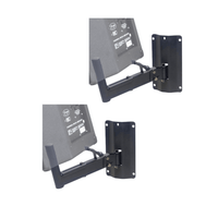 Stagg SPH 15BK2 Wall Mount Speaker Brackets - Pair - 882030141973
