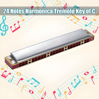 Suzuki W24C Harmonica 24 Holes C Key - 