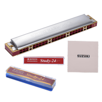Suzuki W24C Harmonica 24 Holes C Key - 