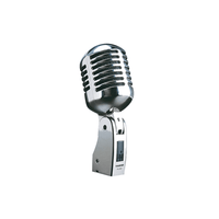 Takstar TA-55D / TA-54D Retro Style Nickel Dynamic Vocal Microphones - 