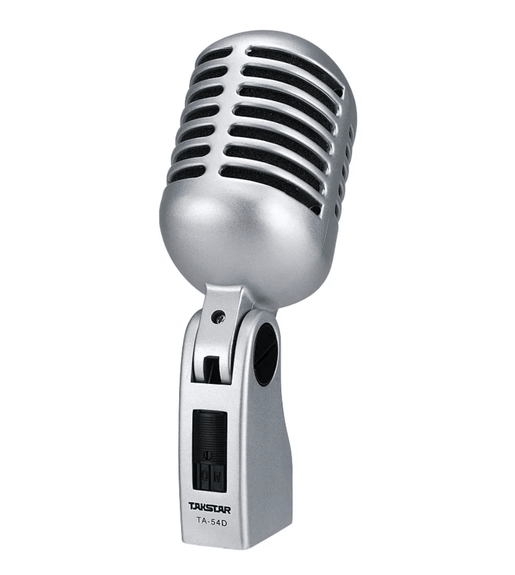 Takstar TA-55D / TA-54D Retro Style Nickel Dynamic Vocal Microphones - 