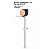Tama CB90R Cobra Rubber Bass Drum Beater - 