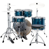 Tama IP52H6W Imperialstar 5Pcs Drum Kit - Hairline Blue - 4549763311924