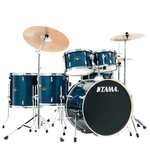 Tama IP62H6W - HLB Imperialstar 6Pcs Drum kit Hairline Blue - 