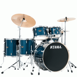 Tama IP62H6W - HLB Imperialstar 6Pcs Drum kit Hairline Blue - 