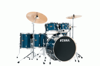 Tama IP62H6W - HLB Imperialstar 6Pcs Drum kit Hairline Blue - 