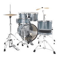 Tama Stagestar ST52H6C - SEM 5 Piece Acoustic Drum Kit - Sea Blue Mist - 