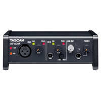 Tascam US - 1x2HR 1Mic, 2IN/2OUT High Resolution Versatile USB Audio Interface - 4907034132744