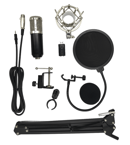 TBM -800 Broadcasting & Media Studio Condenser Microphone Package - 