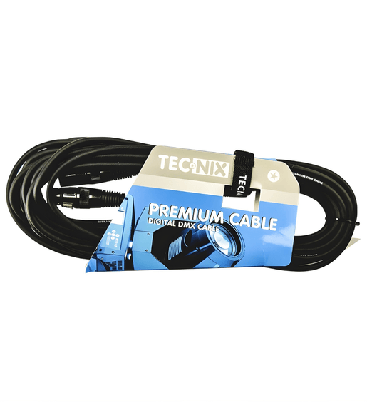 Tecnix TDMX - 10M 3Pin Digital DMX Cable XLR to XLR - 10m - 