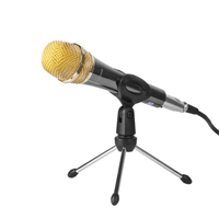Tecnix TDS - M300 Portable Mini - Tripod Table Top Microphone stand - 