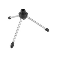 Tecnix TDS - M300 Portable Mini - Tripod Table Top Microphone stand - 