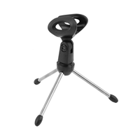 Tecnix TDS - M300 Portable Mini - Tripod Table Top Microphone stand - 