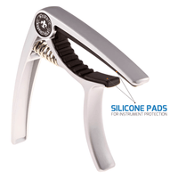 Tecnix TGC - S Guitar Capo - Silver - 