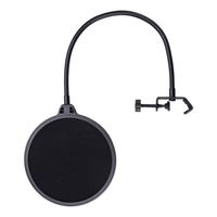Tecnix TPF Microphone Pop Filter - Black - 